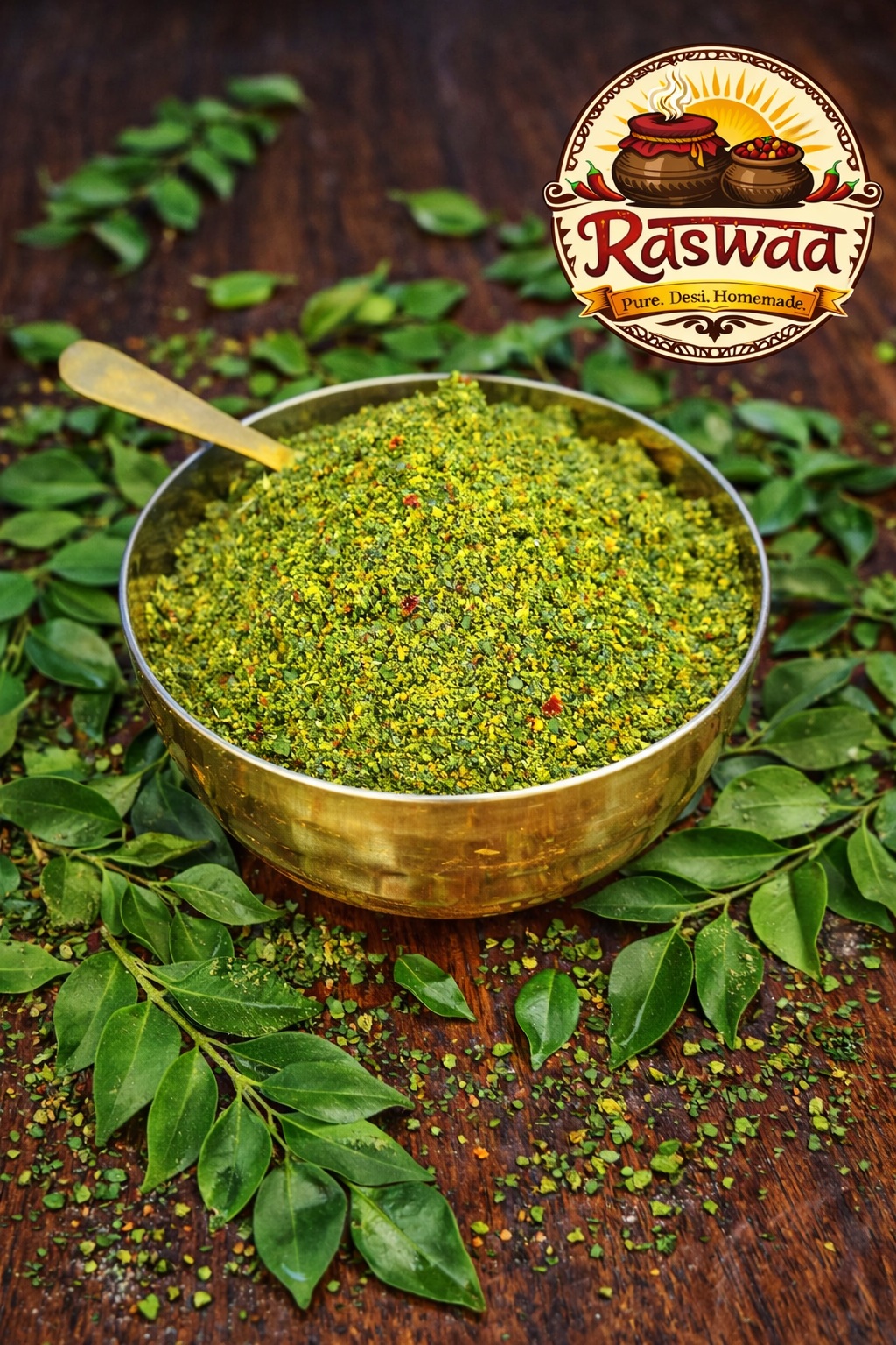 Authentic Homemade curry leaves (karuvepillai) instant mix - 250 grams