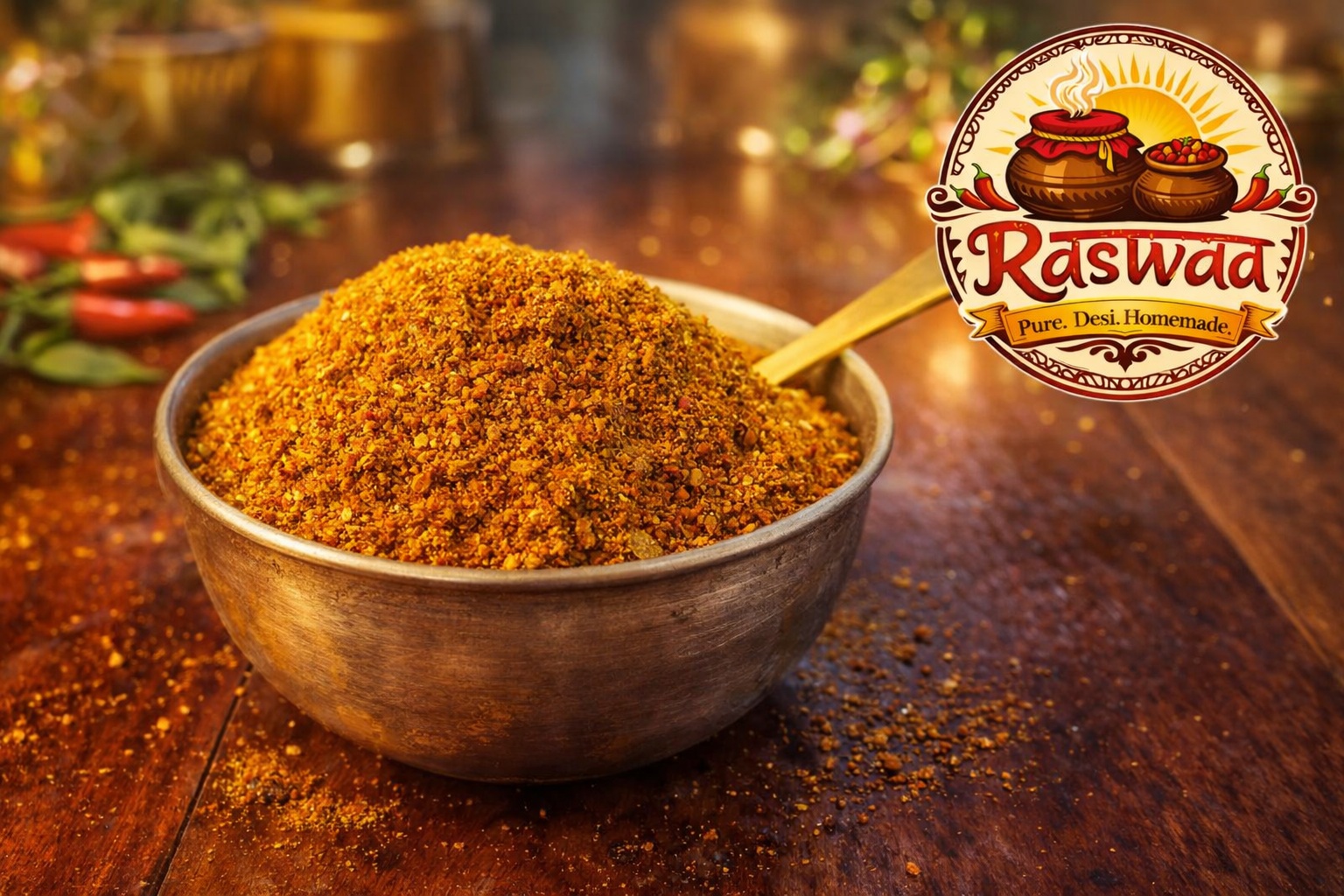 Authentic Homemade Rasam powder (podi) 250 grams